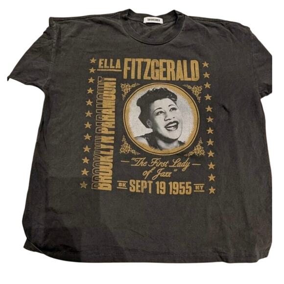 DAYDREAMER Ella Fitzgerald Brooklyn Paramount Tees New without Tag MSRP $98 - Picture 1 of 6